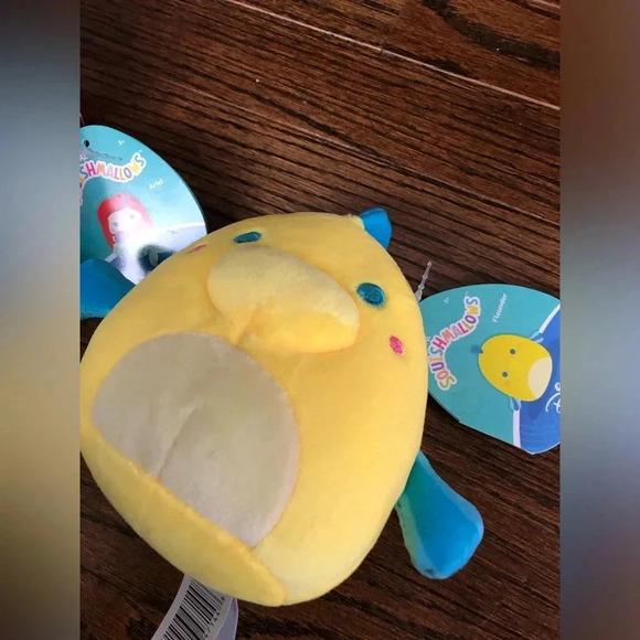 Original Squishmallows x Disney: The Little Mermaid - 8” Ariel and 5” Flounder - Picture 3 of 11